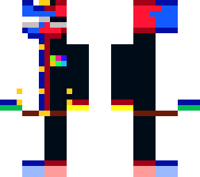 black vs. blue