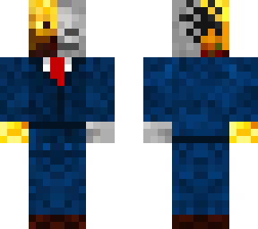 blazeskeleton in suit