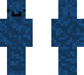 blue man