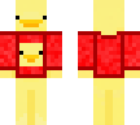 duck with duck shirt
