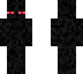 enderman with red eyes