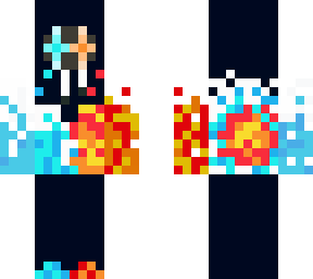 fire water drippy boy(change the face if you want)(my first avatar in 3 years)