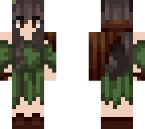 green wolf girl