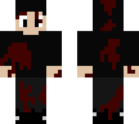 hurt boy skin with black hoodie and outfit