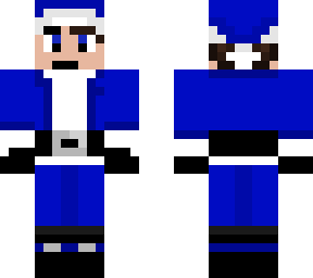 me as blue santa