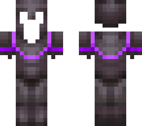 netherite armor with amethyst host armor trim