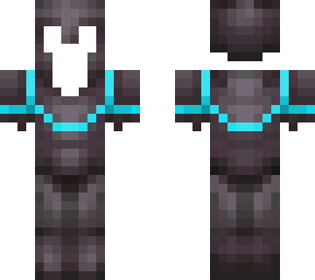 netherite armor with diamond host armor trim