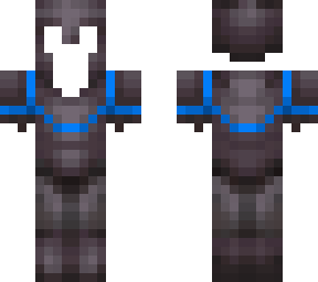 netherite armor with lapis lazuli host armor trim