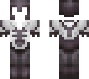 netherite armor with quartz silence armor trim