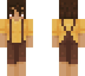 samwise gamgee || yellow shirt - brown breeches - flower