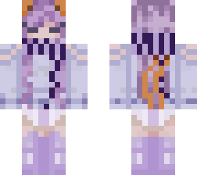 two-tailed fox ube skin