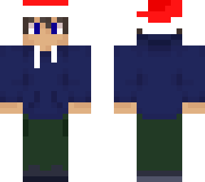 blue hoodie boy (christmas)