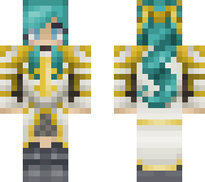 golden knightess