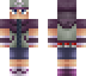 purple pokemon trainer