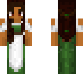 recoloured servant lady