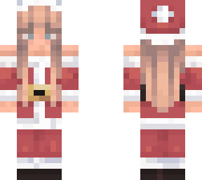 white christmas dresses Minecraft Kids Christmas Oversized Blanket Hoodie — Vanilla Underground main image 1