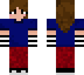 girl in blue shirt