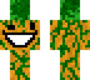 happy pumpkin guy over grown