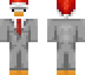mr. goose with a suit christmas edition