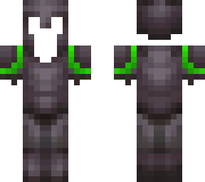 netherite armor with emerald shaper armor trim