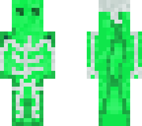 slime with skeletal structure