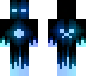 blue guy with animated eyes