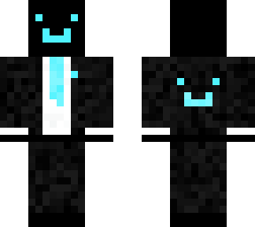 blue in black