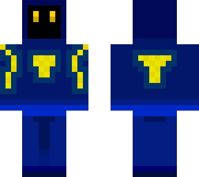 dark blue skin