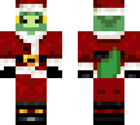 green xmas aardvark