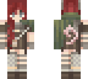 red haired warrior mouse
