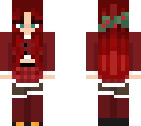 another christmas version of my skin but with a holly crown