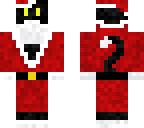 christmas santa tuxedo cat skin :3