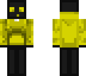 dark slime with yellow hoodie