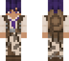 edit of cowboy skin