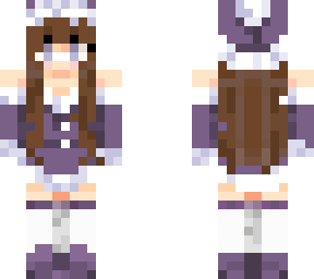 purple christmas skin girl remade