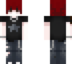 red hair emo