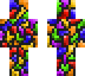 stained glass man