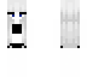 white hair girl