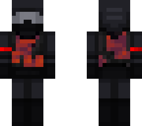 black and red swat