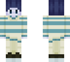 blue sweater
