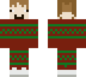 boy in xmas jumper