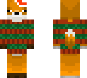 christmas fox