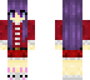 christmas yuri (costume 1, no hat) texture fix