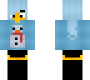 noob girl - snowman sweater