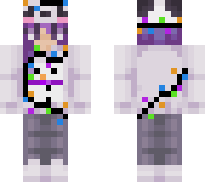 panda snowman skin