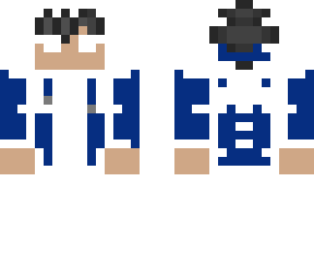 the blue hoodie guy
