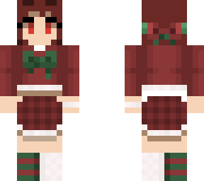 xmas girl with christmas spirit