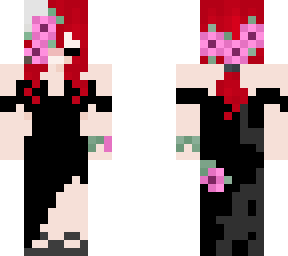 black dress