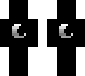 black skin white moon