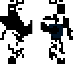 black white crown